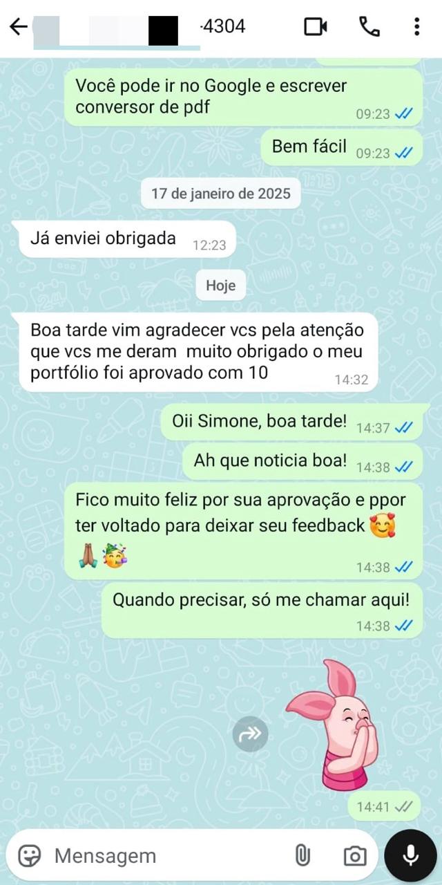 Depoimento de aluno atendido pela Conclusor 20