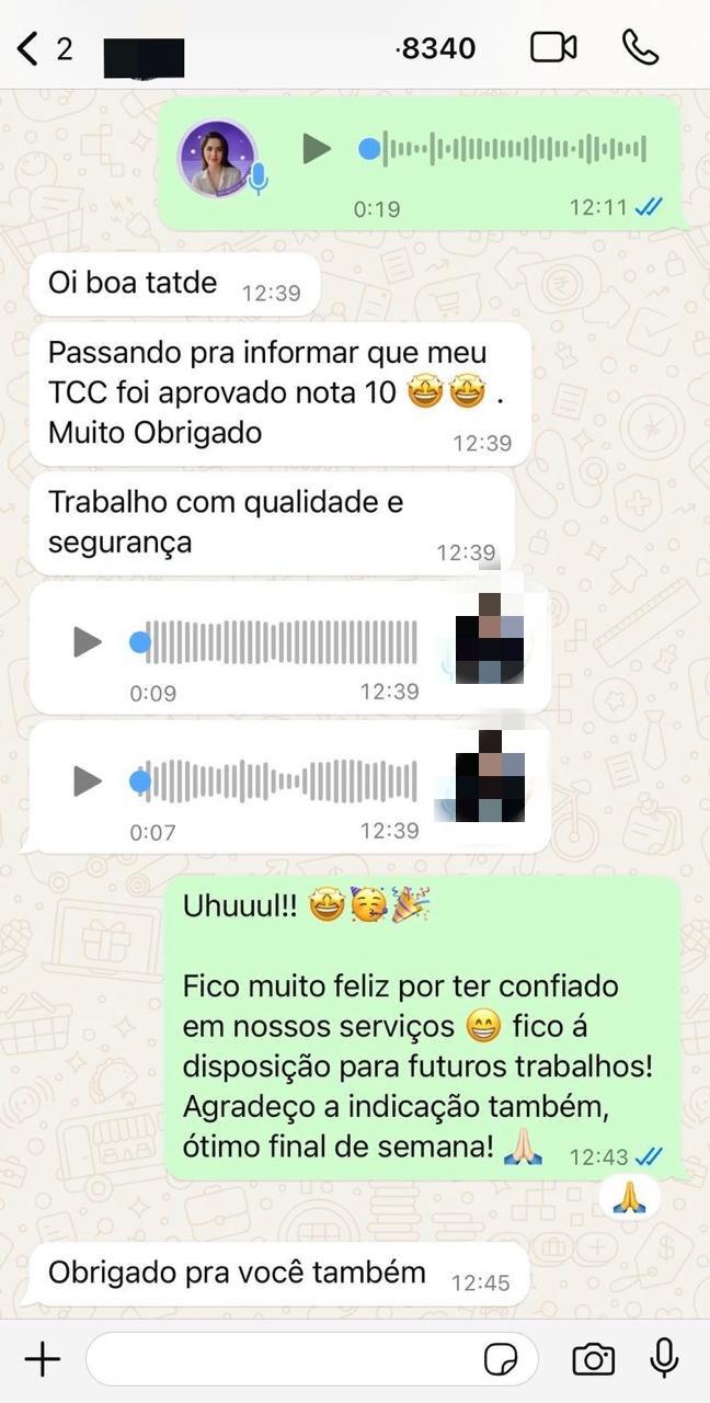 Depoimento de aluno atendido pela Conclusor 18